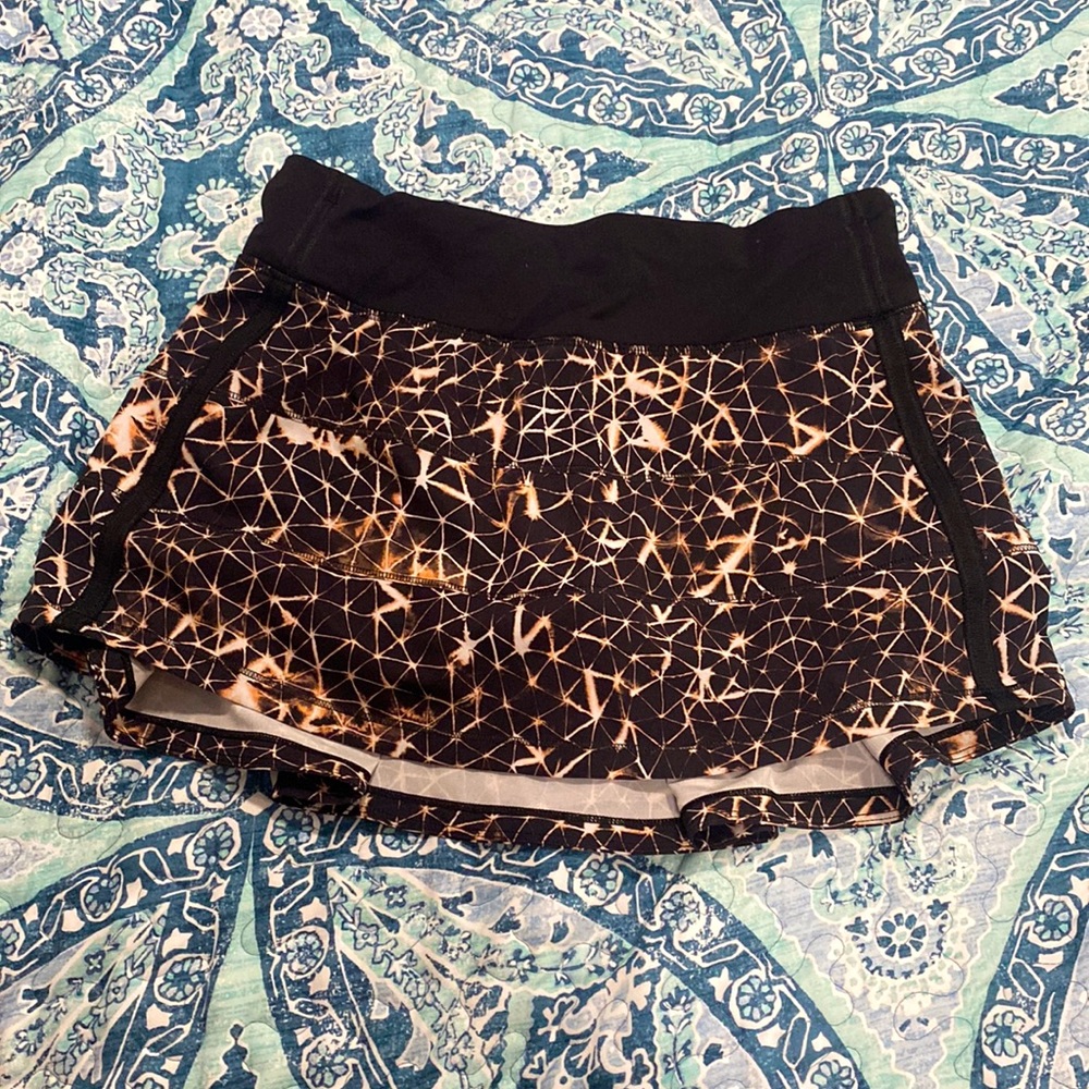 Lululemon Pace Rival Mid-Rise Skirt 12”